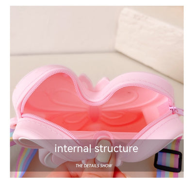 Bolso Infantil de Silicona con Diseño de Mariposa - Image 18