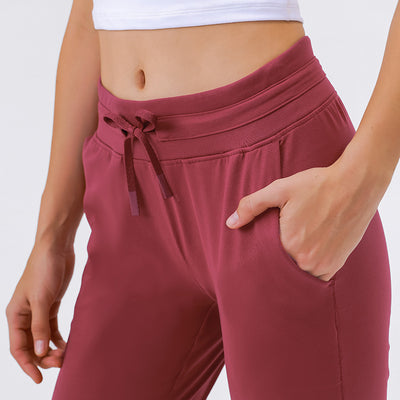 Pantalones Deportivos Cintura Alta para Yoga - Ajuste Delgado y Secado Rápido - Image 24