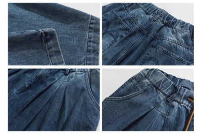 Jeans Vintage Desgastado Invierno Unisex - Image 7