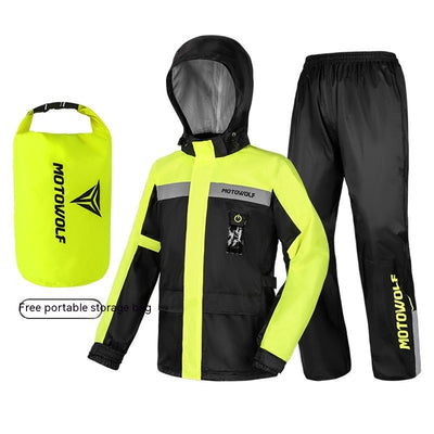 Traje Impermeable Divisible para Motociclista - Image 19