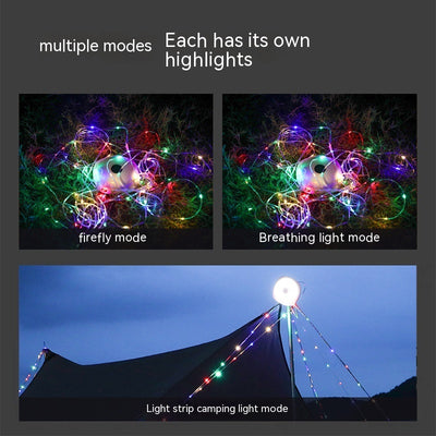 Guirnalda LED Recargable para Camping y Festivales Navideños - Image 19
