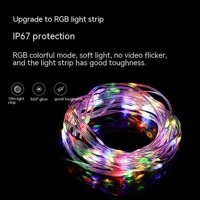 Guirnalda LED Recargable para Camping y Festivales Navideños - Image 20