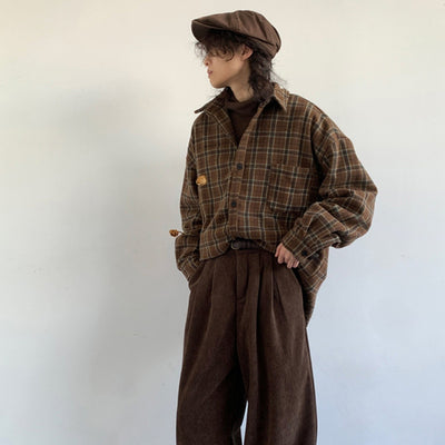 Camisa de Trabajo a Cuadros Vintage Invierno - Image 13