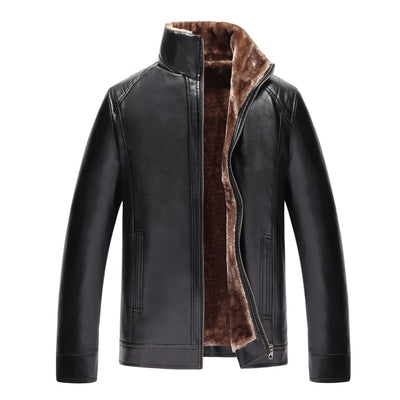 Chaqueta de Cuero para Hombre - Abrigo Invernal Premium - Image 6