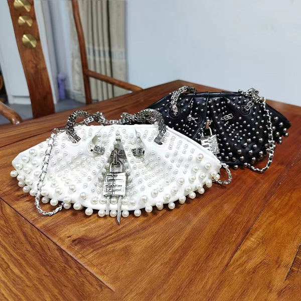 Bolso de Noche para Mujer Pearl Cloud - Elegancia Sofisticada