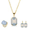 Bridal jewelry European and American jewelry Set Protein