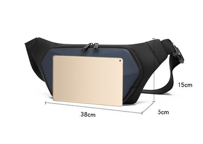 Mochila Geométrica Personalizada de Cáscara Rígida - Estilo Versátil para Hombre - Image 22