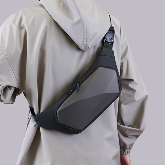 Mochila Geométrica Personalizada de Cáscara Rígida - Estilo Versátil para Hombre - Image 24