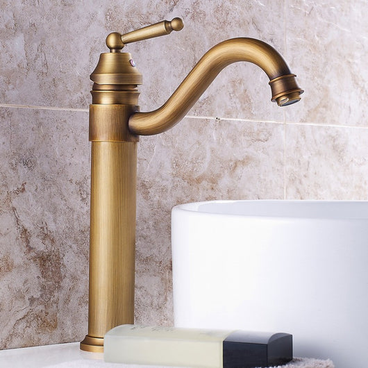 Grifo de Lavabo Antiguo en Cobre para Baño - Image 13