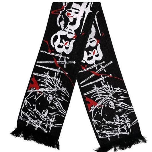 Bufanda de Estilo Oscuro Elemento Fuego - Colección Otoño Invierno Europa y América - Image 29