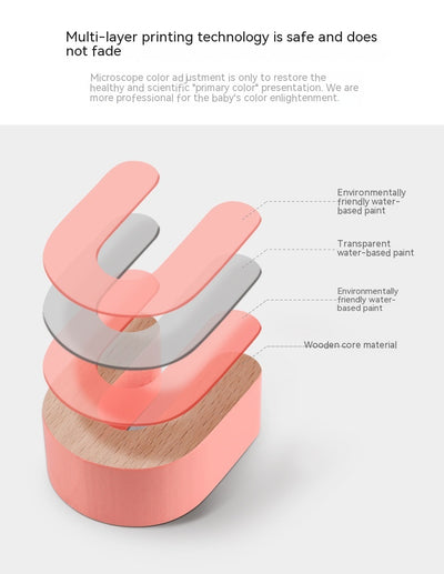 Tablero de Reconocimiento de Formas Macaron - Puzzle Educativo de Madera para Niños - Image 14