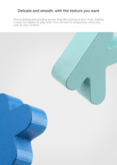 Tablero de Reconocimiento de Formas Macaron - Puzzle Educativo de Madera para Niños - Image 17