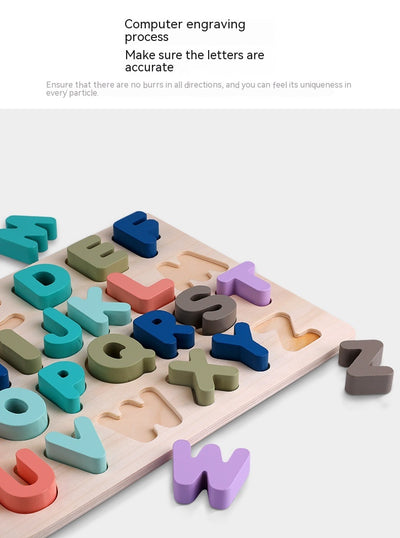Tablero de Reconocimiento de Formas Macaron - Puzzle Educativo de Madera para Niños - Image 22