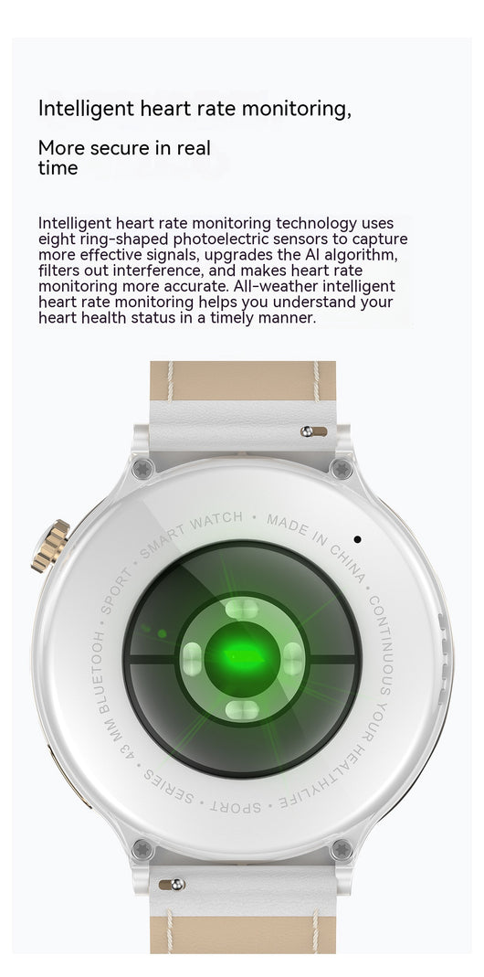 Anillo Inteligente Femenino con Llamadas Bluetooth, NFC y Monitor de Ciclo - Image 21