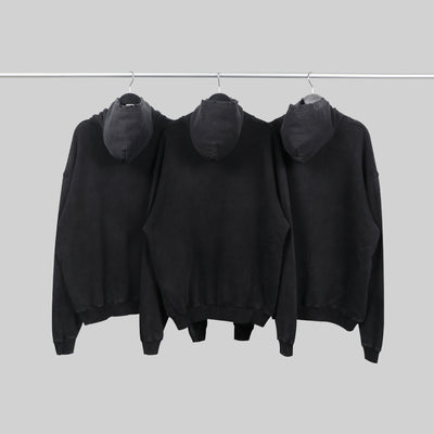 Sudadera Oversized con Estampado de Ángel Metalizado Efecto Desgastado - Image 10