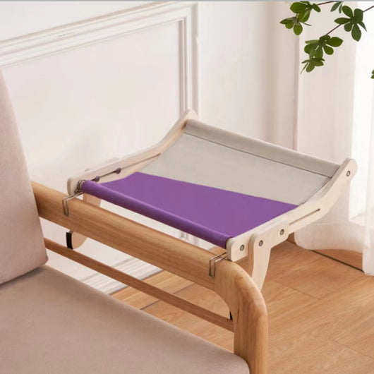 Cama Colgante para Gatos - Ventana y Balcón con Cristal y Madera - Image 10