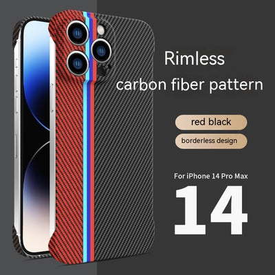 Funda de Teléfono Fibra de Carbono con Patrón Entrelazado sin Marco - Image 15