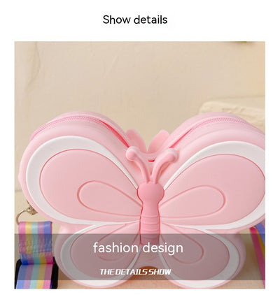 Bolso Infantil de Silicona con Diseño de Mariposa - Image 26