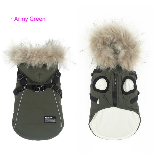 Abrigo Impermeable para Perros con Forro Polar - Invierno y Otoño - Image 9