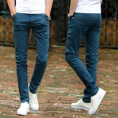 Pantalones Casuales Rectos para Hombre - Corte Clásico Versátil - Image 12