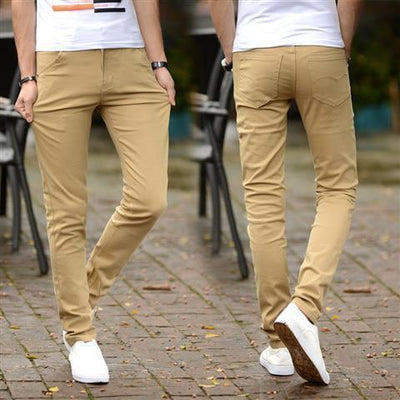 Pantalones Casuales Rectos para Hombre - Corte Clásico Versátil - Image 17
