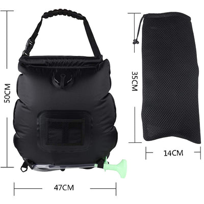 Bolsa Solar para Baño Portátil 20L - Ducha Camping con Energía Solar - Image 11