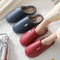 Pantuflas de Cuero PU para Pareja - Cómodas y Elegantes para Casa