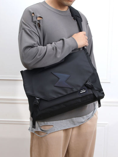 Bolsa Mensajero para Laptop Gaming de Gran Capacidad con Correa Ajustable - Image 9