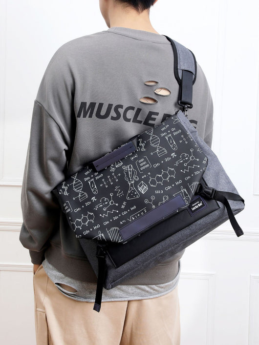 Bolsa Mensajero para Laptop Gaming de Gran Capacidad con Correa Ajustable - Image 11