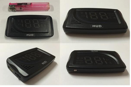 Pantalla HUD Digital OBD2 - Velocidad, Temperatura y Kilometraje en Tiempo Real - Image 6