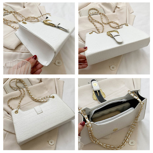 Bolso de Cadena Cuadrado Pequeño - Bandolera Casual para Mujer - Image 10