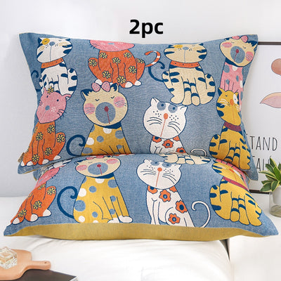 Funda de Almohada Doble Algodón Puro Premium - Comodidad y Simplidad - Image 10