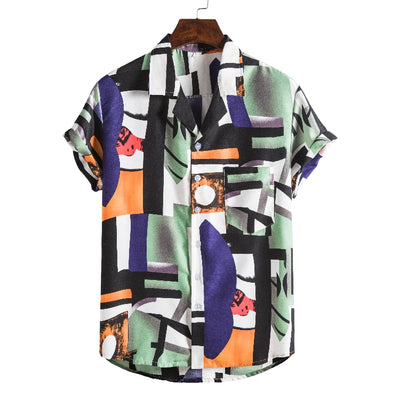 Camiseta de Playa para Hombre con Estampado Moderno - Image 5