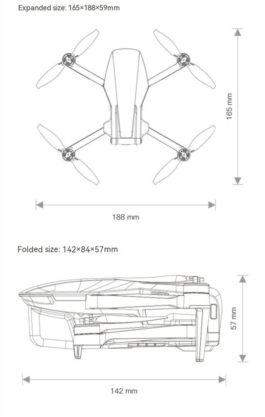 Dron 4K con Cardán de Tres Ejes y Estabilización Avanzada - Image 6