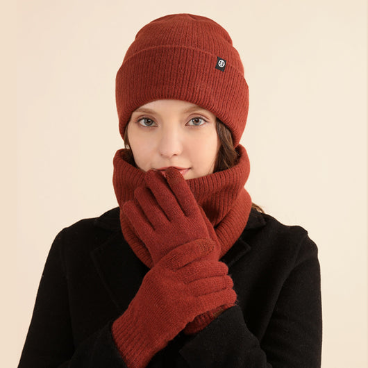 Conjunto Térmico de Alpaca: Gorro, Bufanda y Guantes - Image 15