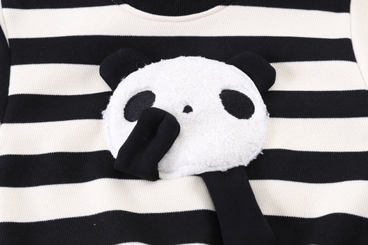 Suéter Infantil de Rayas Adorables con Forro Polar - Image 36