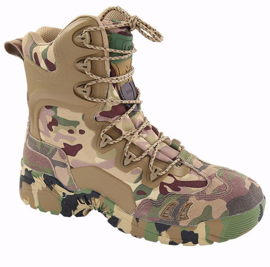 Botas de Senderismo Camufladas Altas para Hombre con Aislamiento Térmico - Image 5