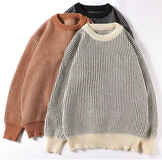Suéter Holgado Retro Japonés de Moda - Image 7