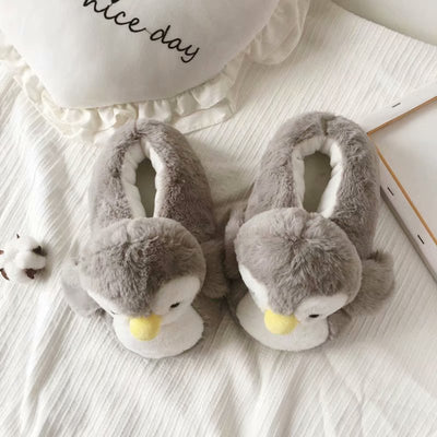 Pantuflas Pingüino Familiares - Botas de Algodón Cálidas para Casa - Image 9