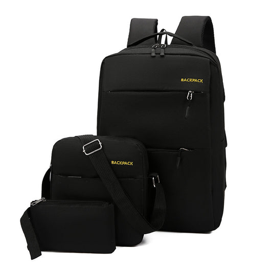 Set de 3 Mochilas Ejecutivas con Carga USB - Diseño Moderno para Profesionales - Image 11