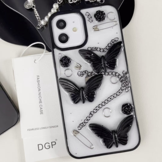 Funda Mariposa 3D Dark Wind para Celular - Image 6