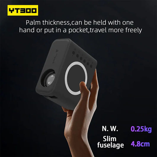 Proyector Portátil Mini YT300 Full HD 1080P - Cine en Casa Inalámbrico - Image 21