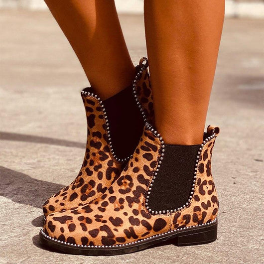 Botas Martin para Mujer con Suela Gruesa y Perlas - Image 3