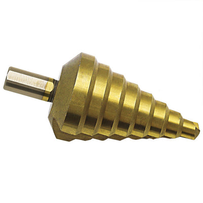 Broca Escalonada de Acero 10-45mm para Perforación Profesional en Madera y Metal - Image 10