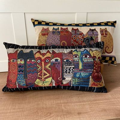 Almohada de Algodón Estilo Desayuno Americano para Gatos - Image 12