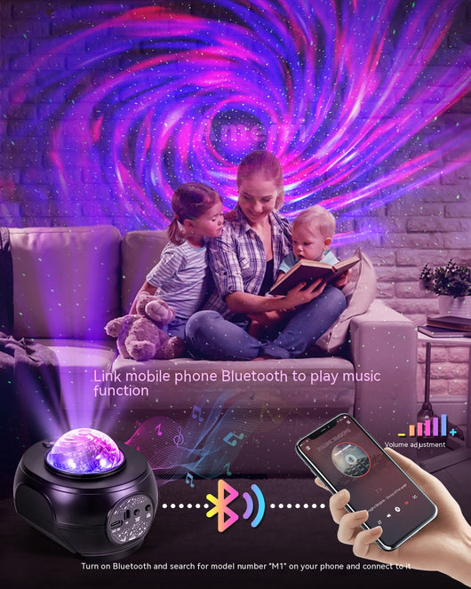 Proyector de Cielo Estrellado con Música y Luz Nocturna - Image 7