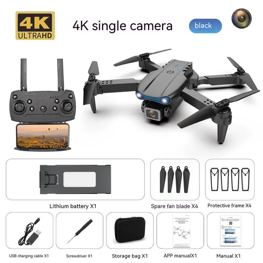 Dron E99pro 4K Dual Cámara con Visión Panorámica Triple - Image 22