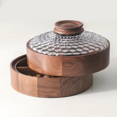 Bandeja Divisora de Madera Nogal para Frutos Secos y Snacks - Image 10