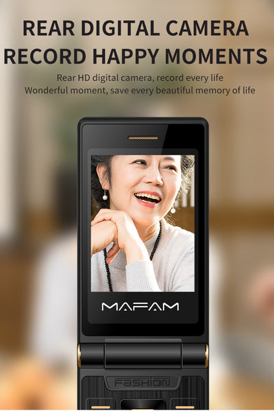 Teléfono Móvil Dual Pantalla para Adultos Mayores con Conectividad Total - Image 19