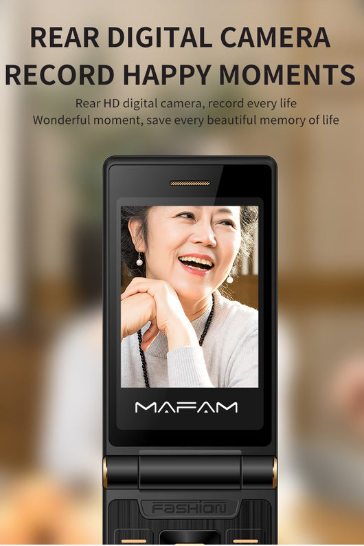 Teléfono Móvil Dual Pantalla para Adultos Mayores con Conectividad Total - Image 19
